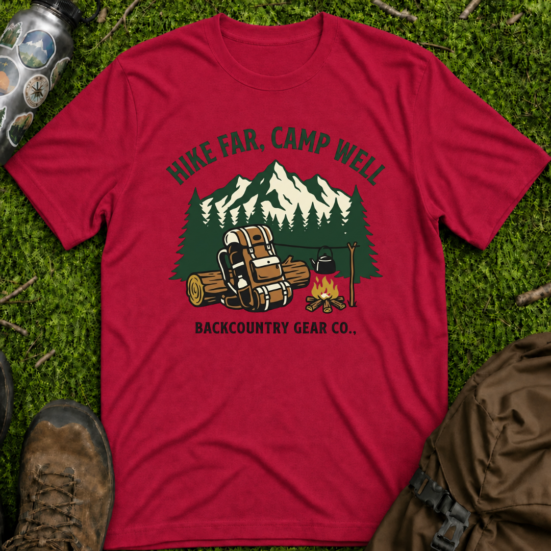 Hike Far Camp Well T-Shirt