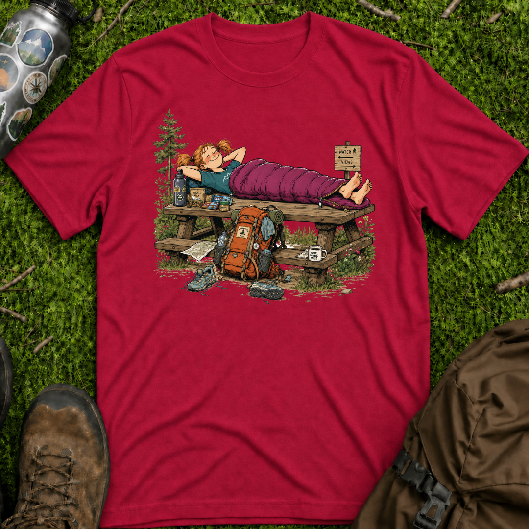 Girl Picnic Table T-Shirt