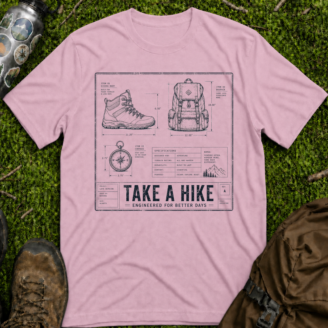 Take A Hike Engineer T-Shirt