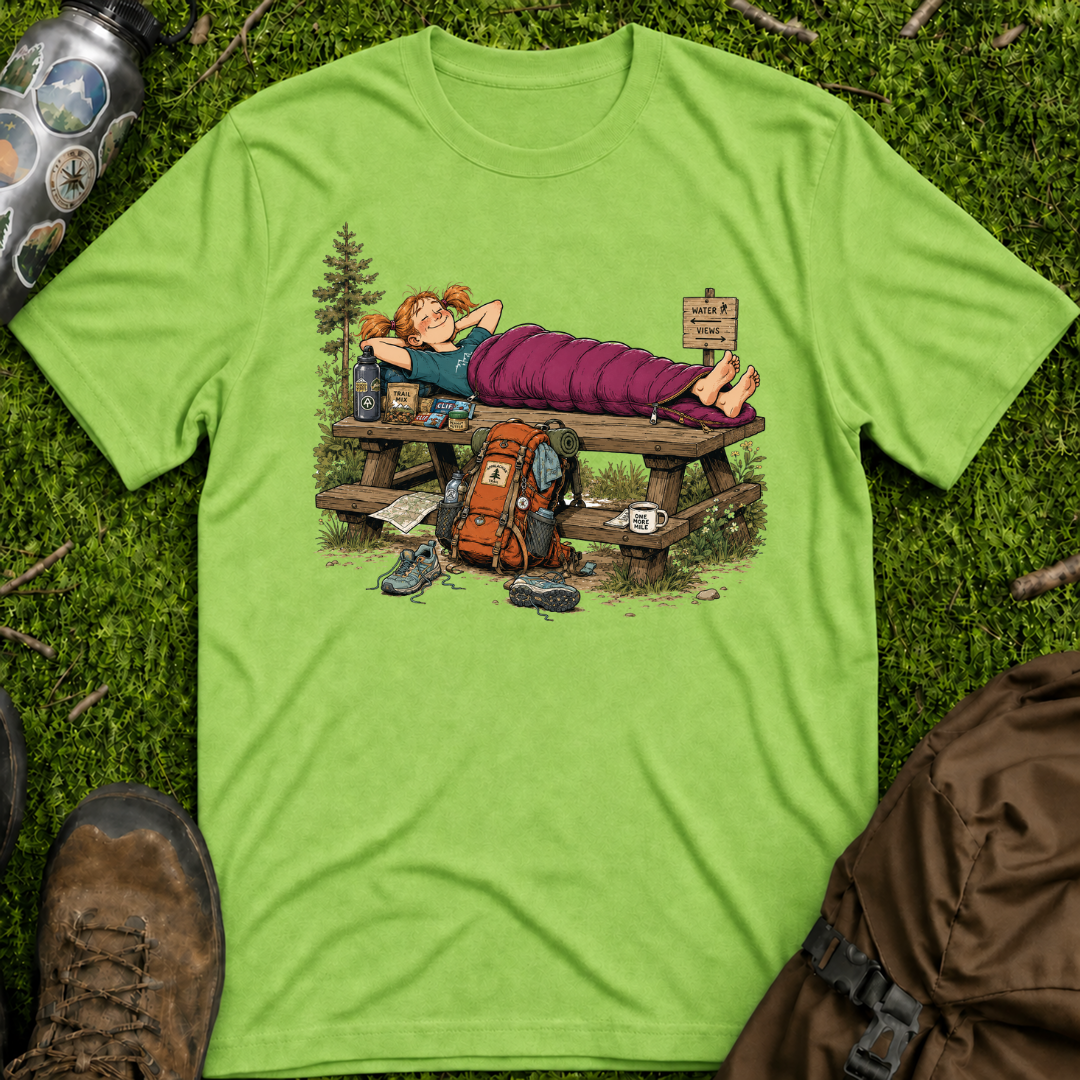 Girl Picnic Table T-Shirt