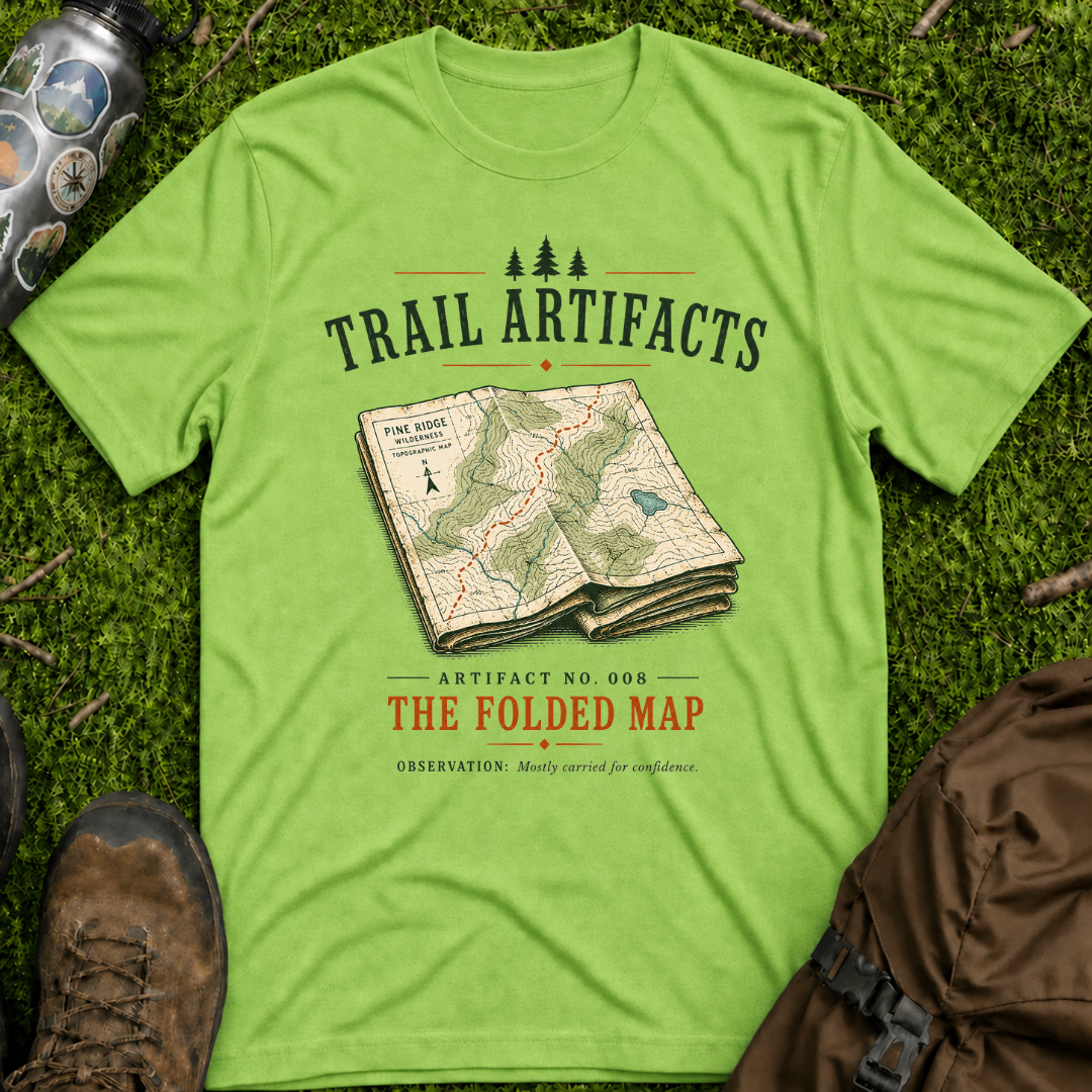 Folded Map T-Shirt
