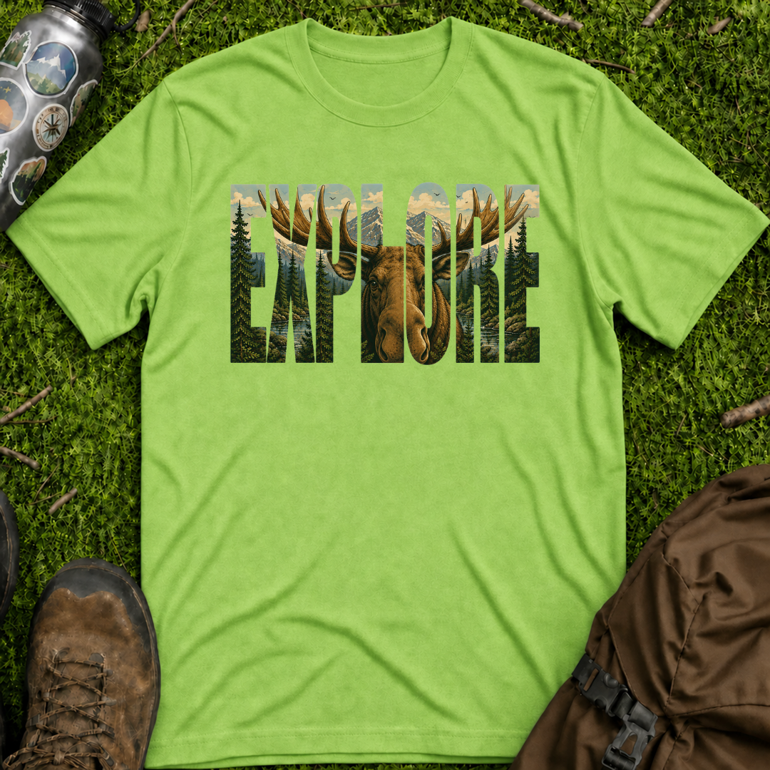 Explore Moose T-Shirt