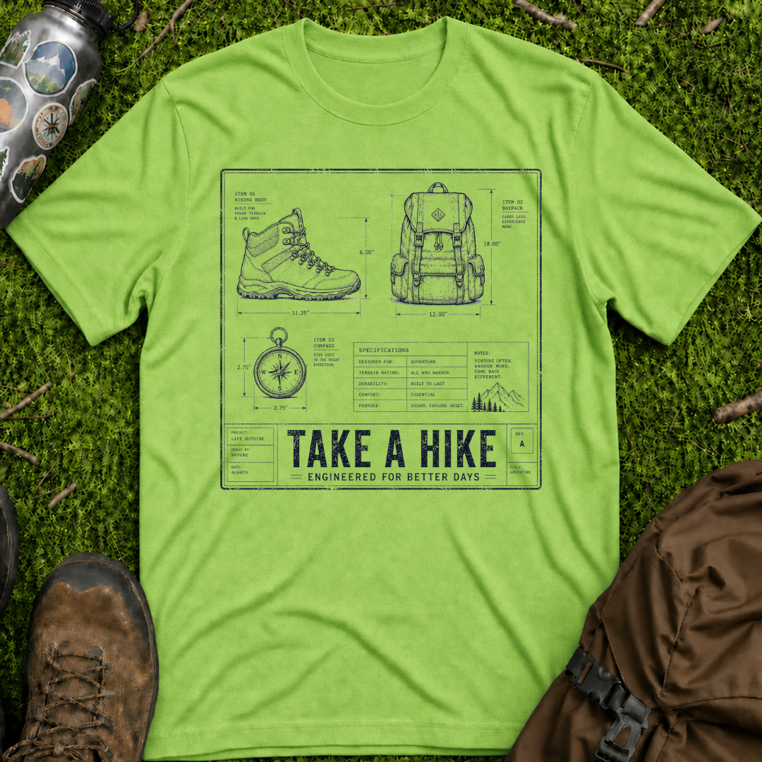Take A Hike Engineer T-Shirt
