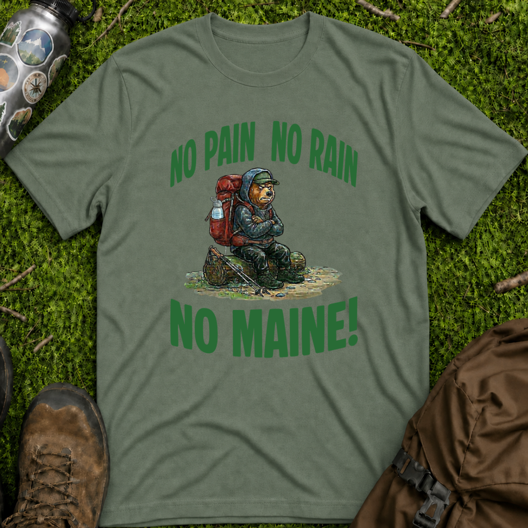 No Pain No Maine T-Shirt