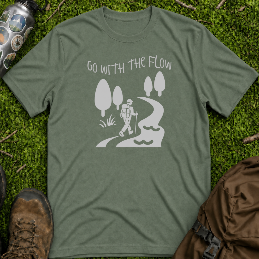 Go With Flow Guy T-Shirt
