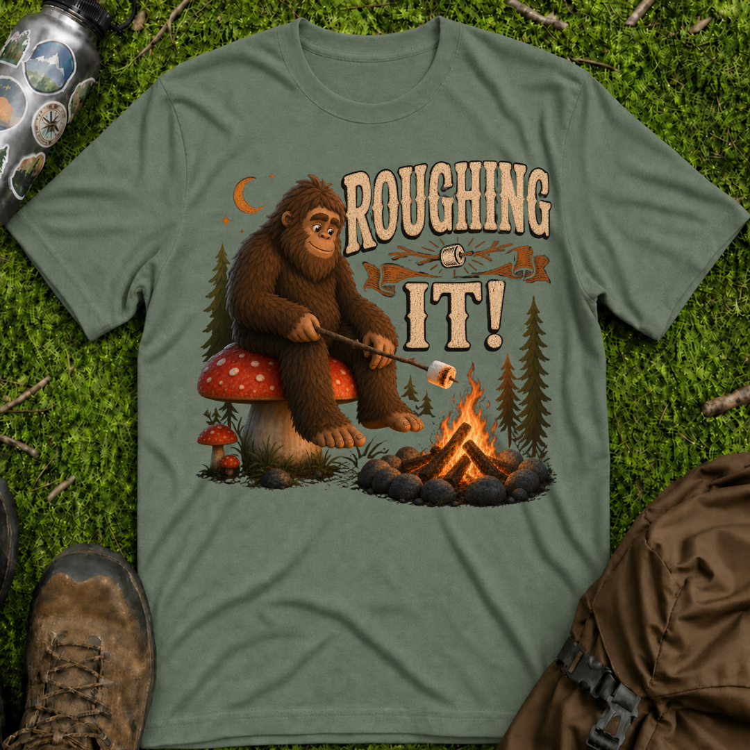 Sasquatch Roughing It T-Shirt