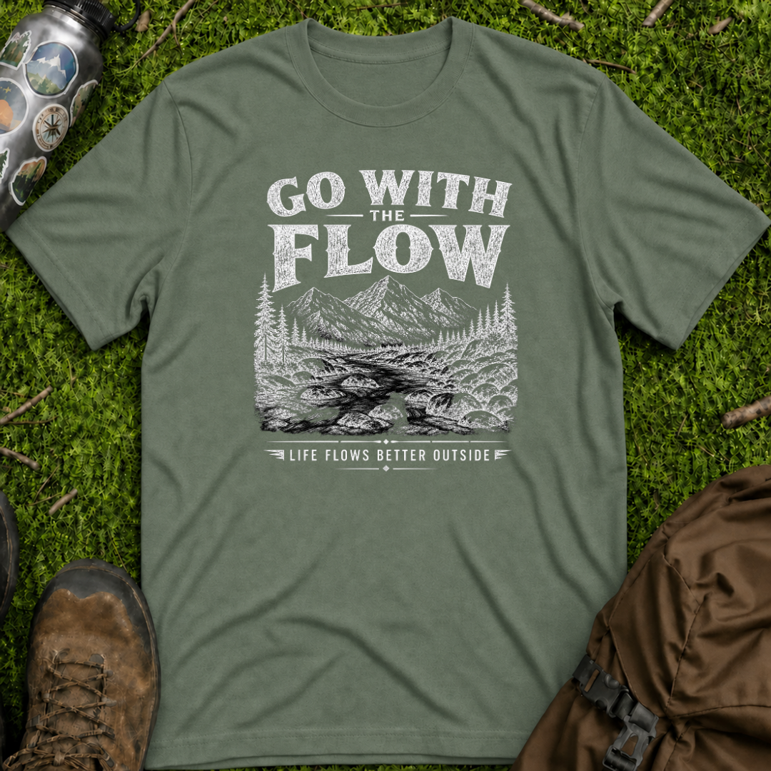 Go With Flow River T-Shirt