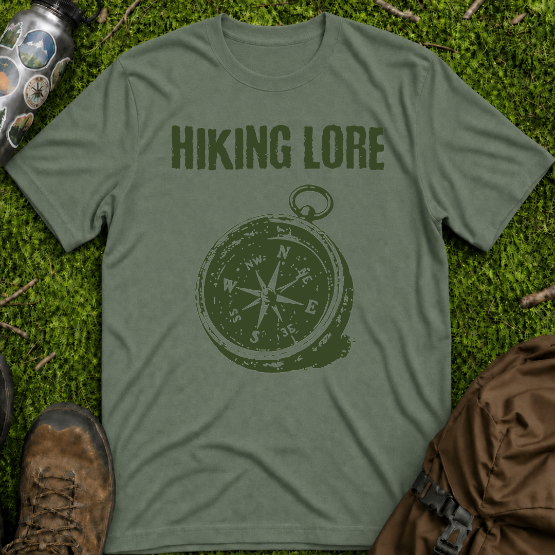 Hiking Lore Compass T-Shirt