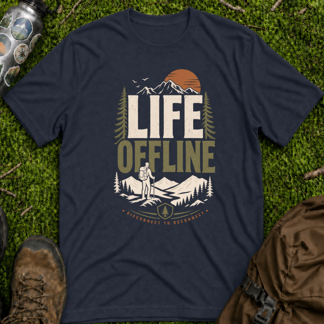 Life Offline Guy T-Shirt