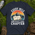 Every Mile Adds a Chapter Journal T-Shirt