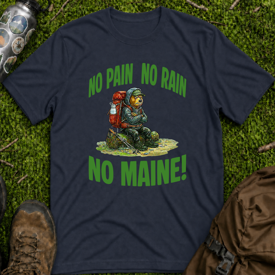 No Pain No Maine T-Shirt