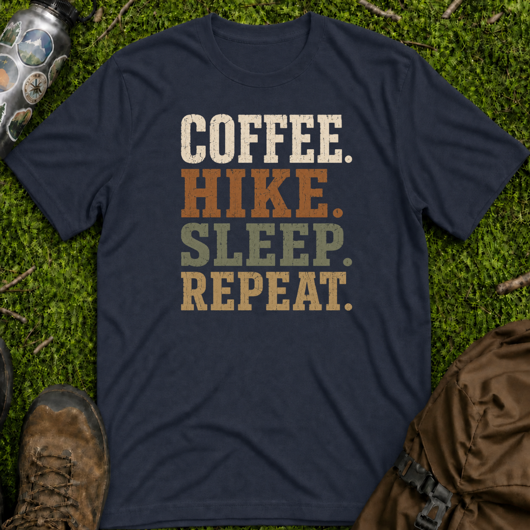 Coffee Hike Repeat T-Shirt
