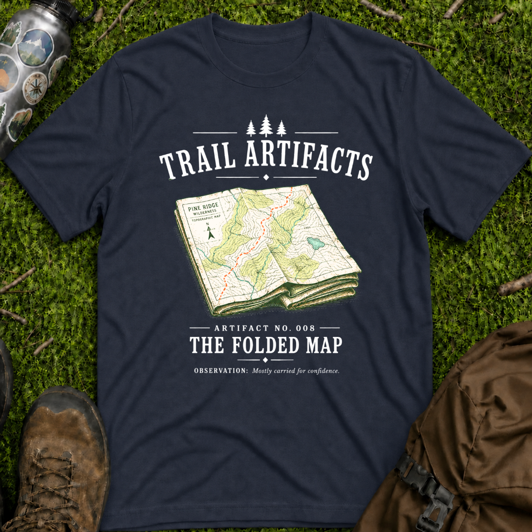 Folded Map T-Shirt