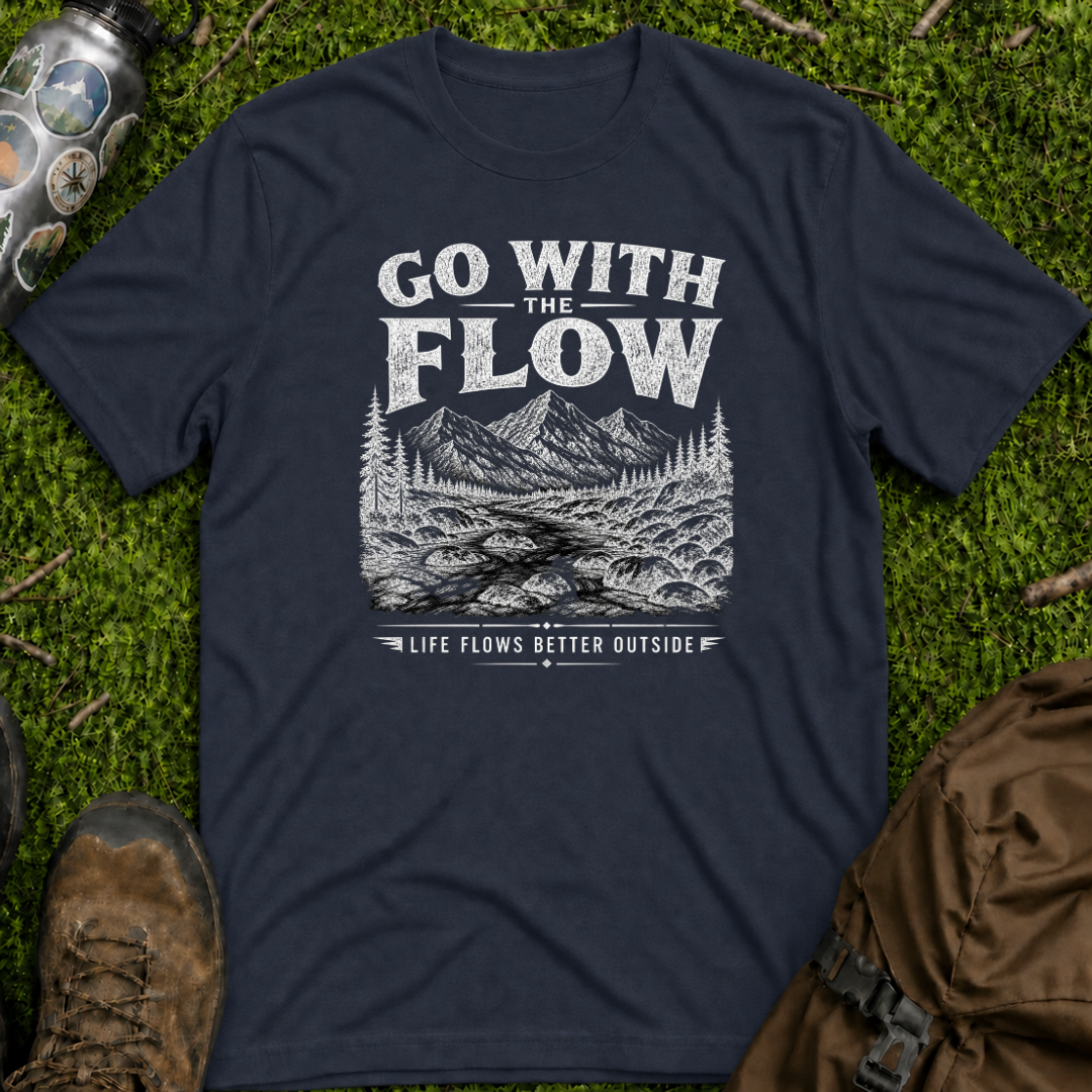 Go With Flow River T-Shirt