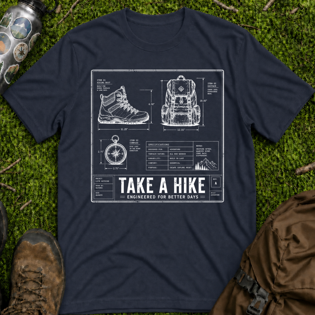 Take A Hike Engineer T-Shirt