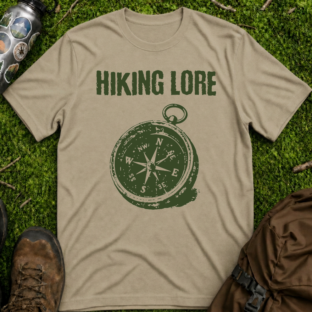 Hiking Lore Compass T-Shirt