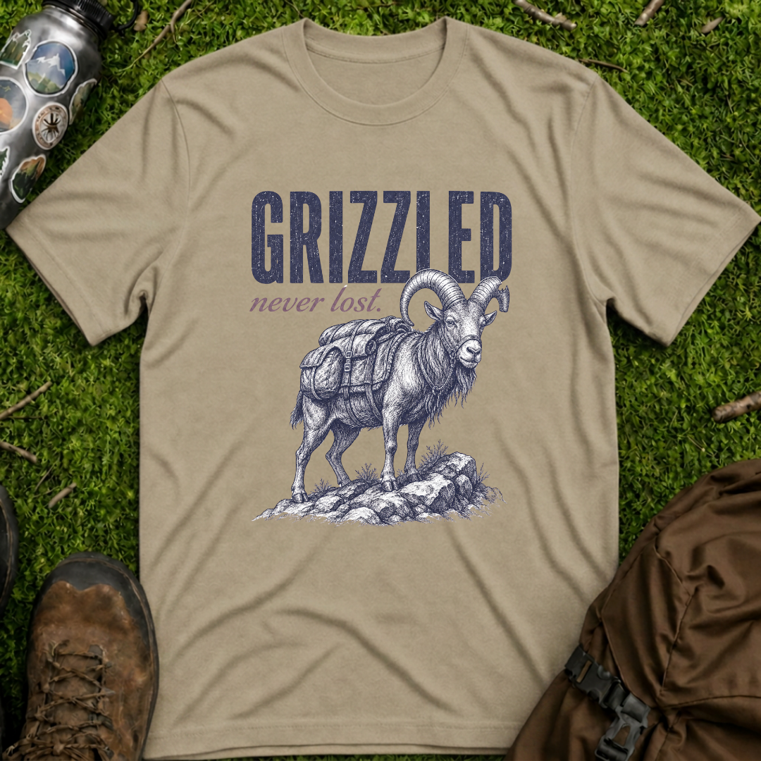 Grizzled Never Lost T-Shirt