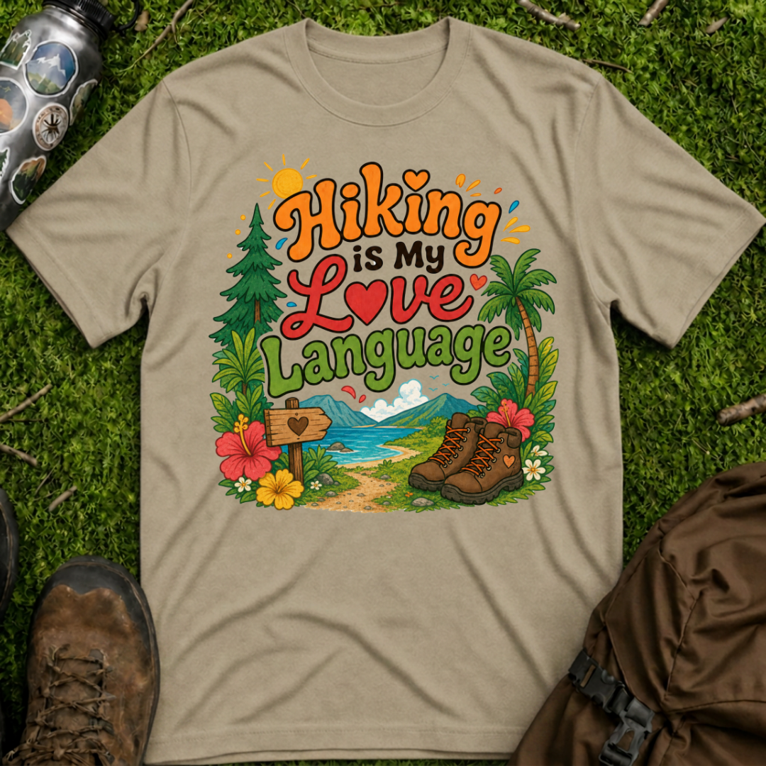 Hiking Love Language T-Shirt