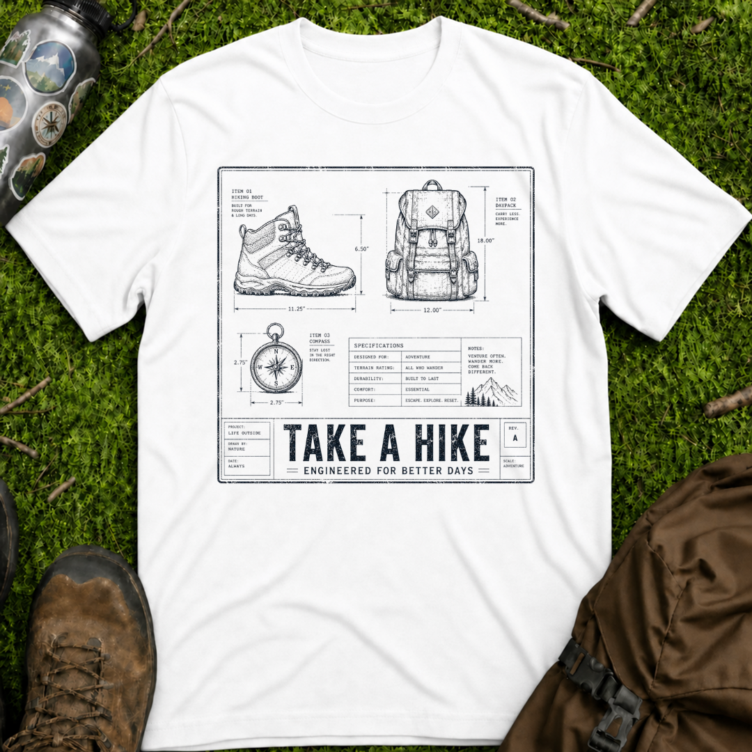 Take A Hike Engineer T-Shirt